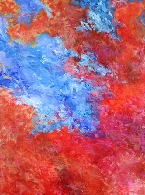 Red and Blue 40x30
