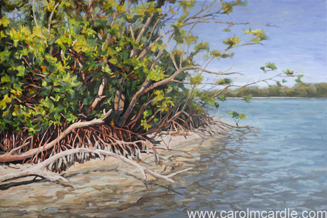 Mangroves in Paradise 24"x36"