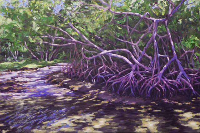 Pathway Beckons 24"x36"